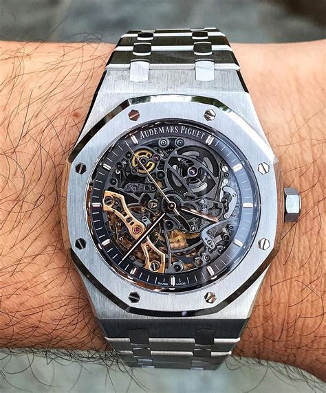 audemars piguet royal oak 39mm skeleton|royal oak skeleton watch price.